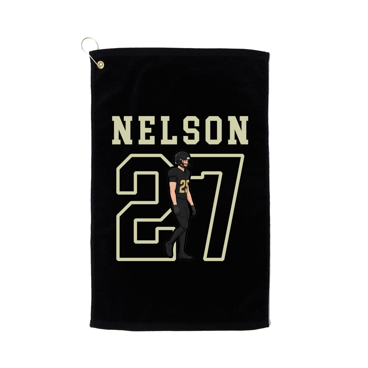 Golf Towel — Shirsey in Black