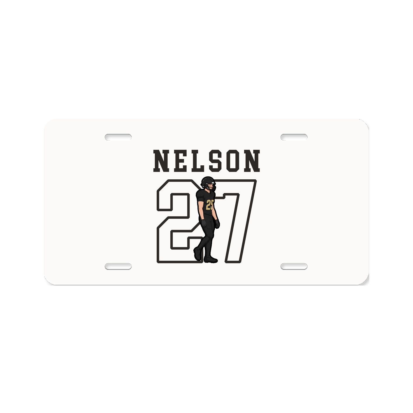 License Plate — Shirsey in Classic