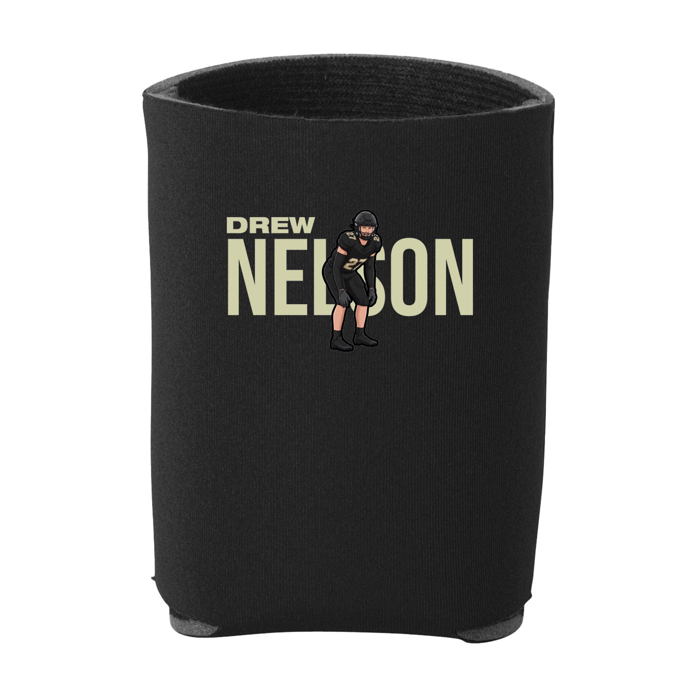 Can Holder — Player Name in Black