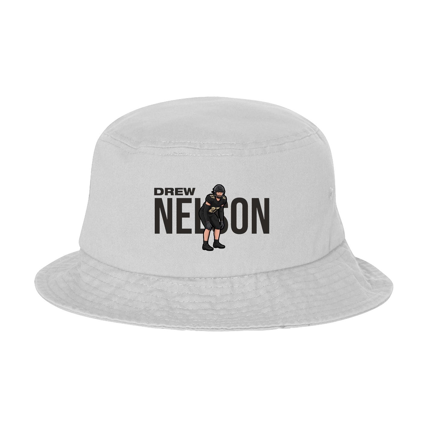 Bucket Cap — Player Name in White