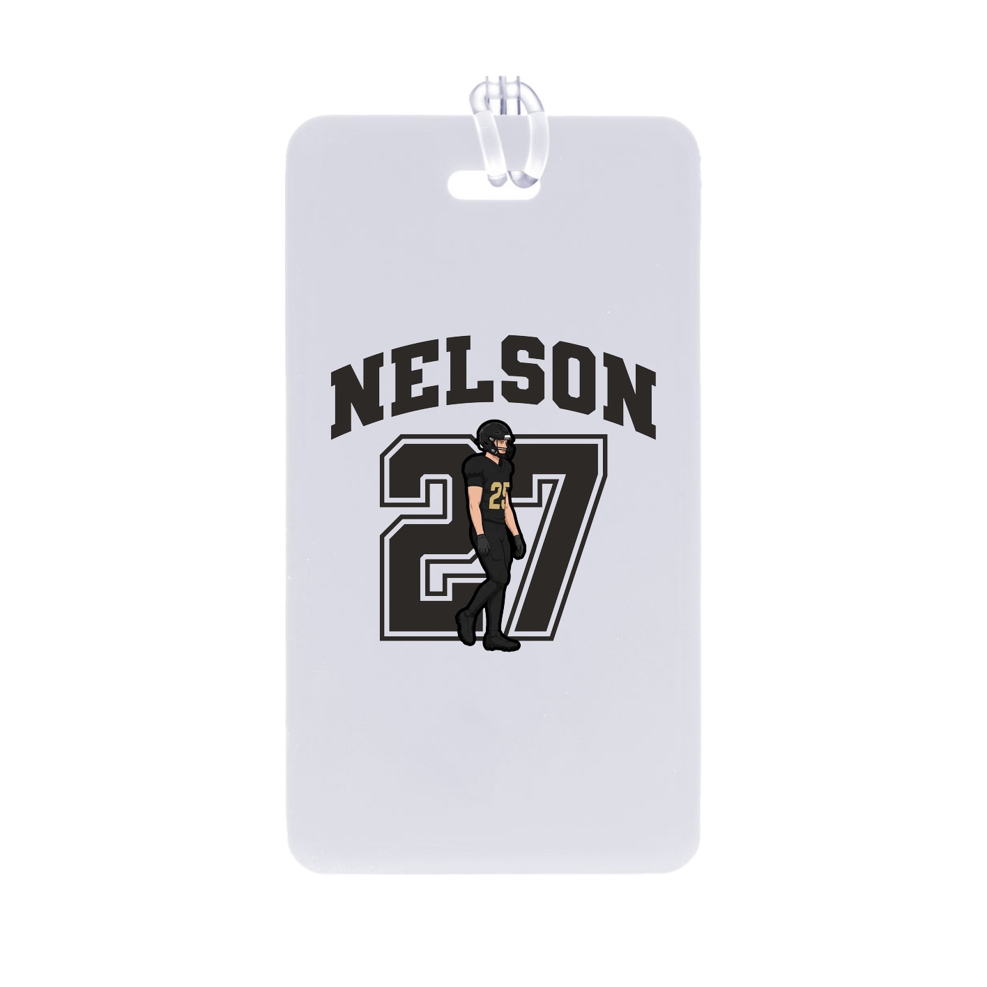 Bag Tag — Number in Classic