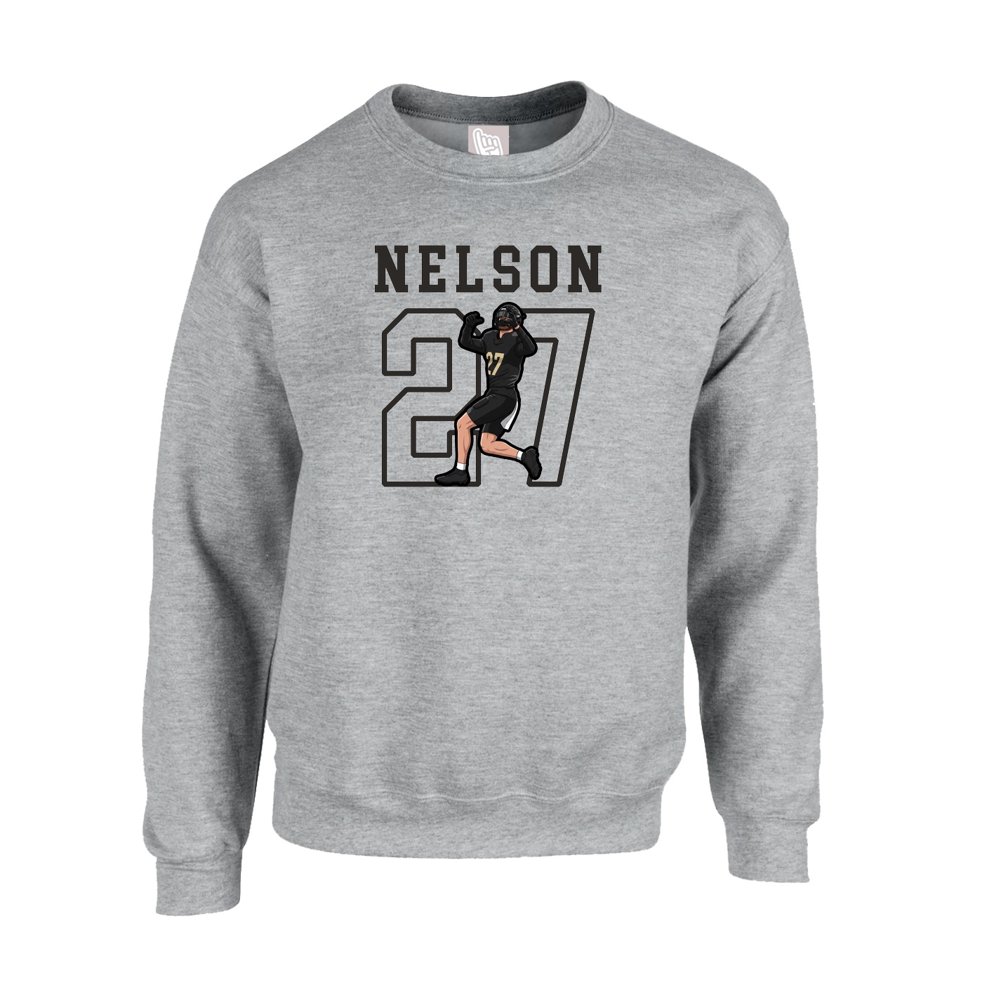 Fleece Crew — Shirsey in Grey
