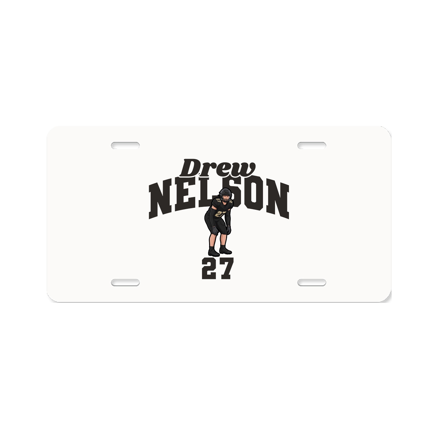 License Plate — Signature Arch in Classic