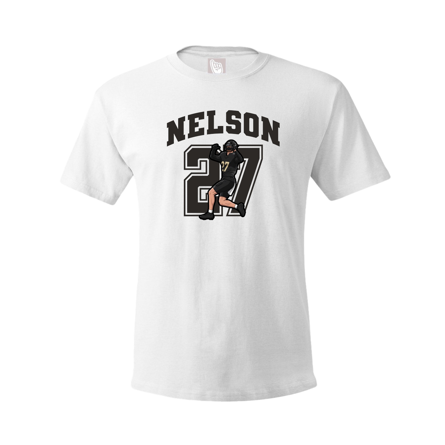 Tee — Number in White
