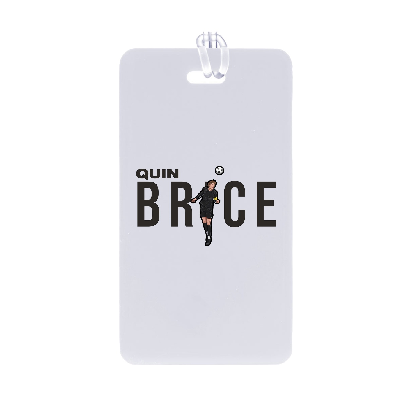 Bag Tag — Player Name in Classic