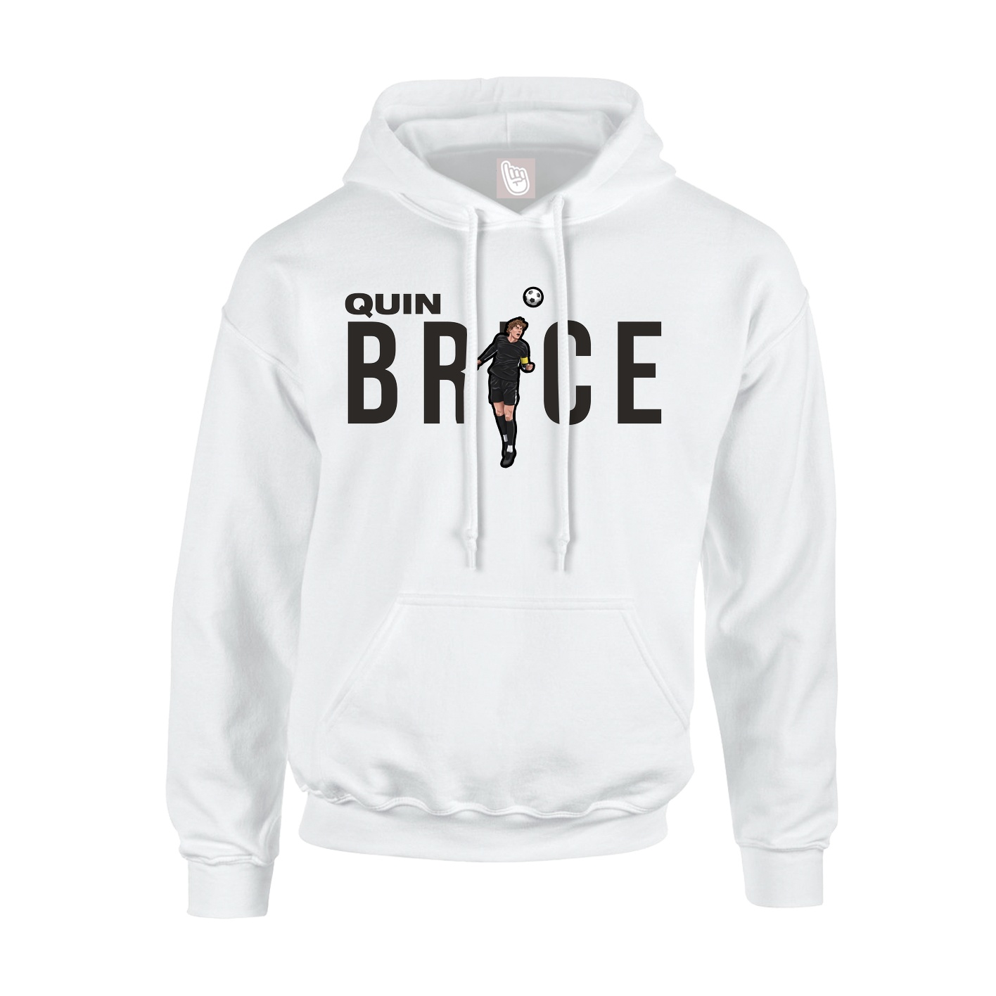 Hoodie — Player Name in White