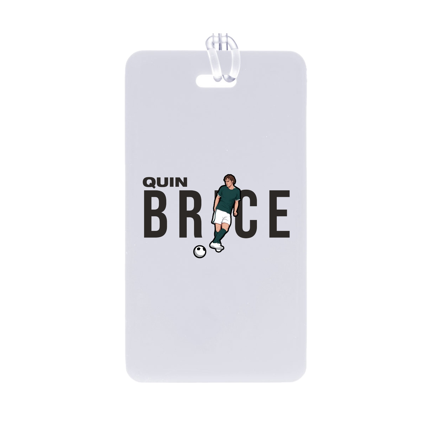 Bag Tag — Player Name in Classic