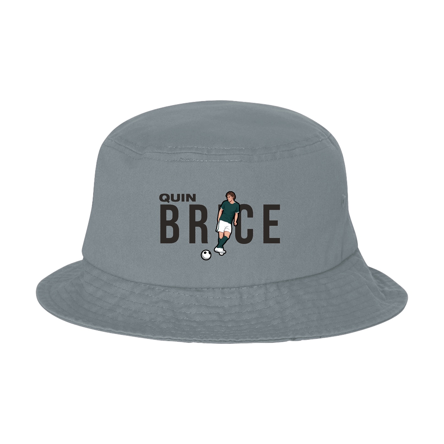 Bucket Cap — Player Name in Grey