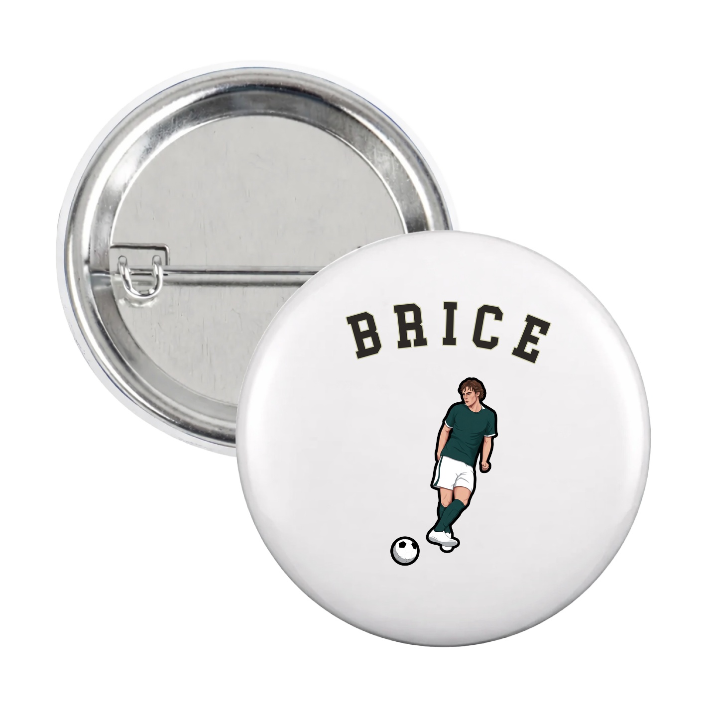 Game Day Button — Shirsey Arch in White