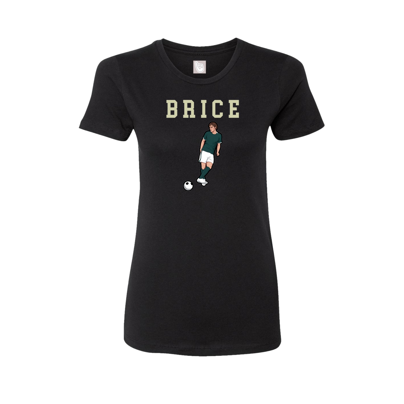 Fitted Women's Tee — Shirsey in Black