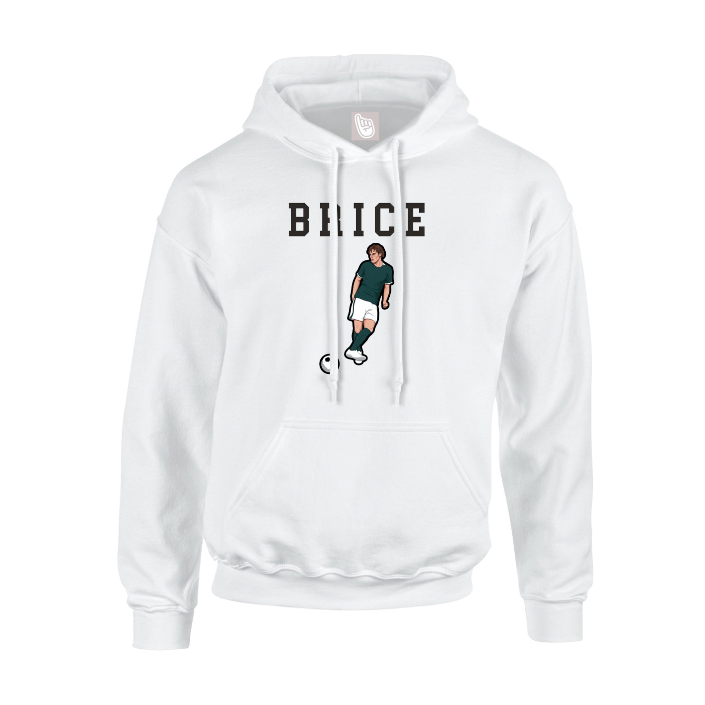 Youth Hoodie — Shirsey in White