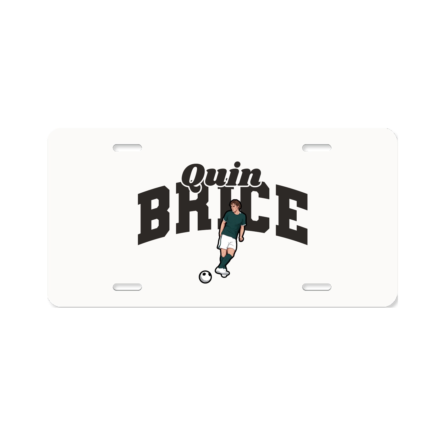 License Plate — Signature Arch in Classic