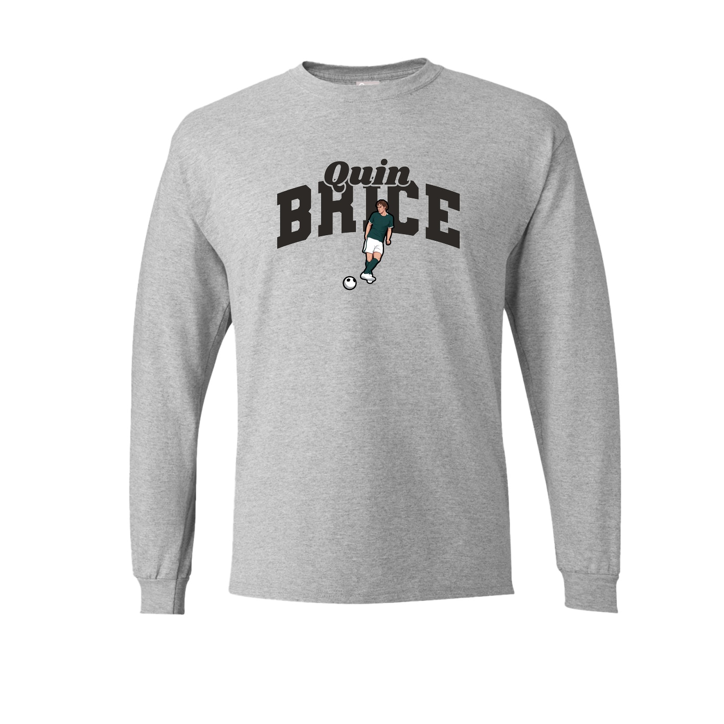 Long Sleeve Tee — Signature Arch in Grey