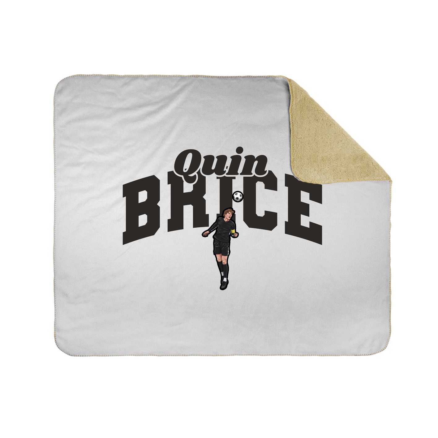 Throw Blanket — Signature Arch in White