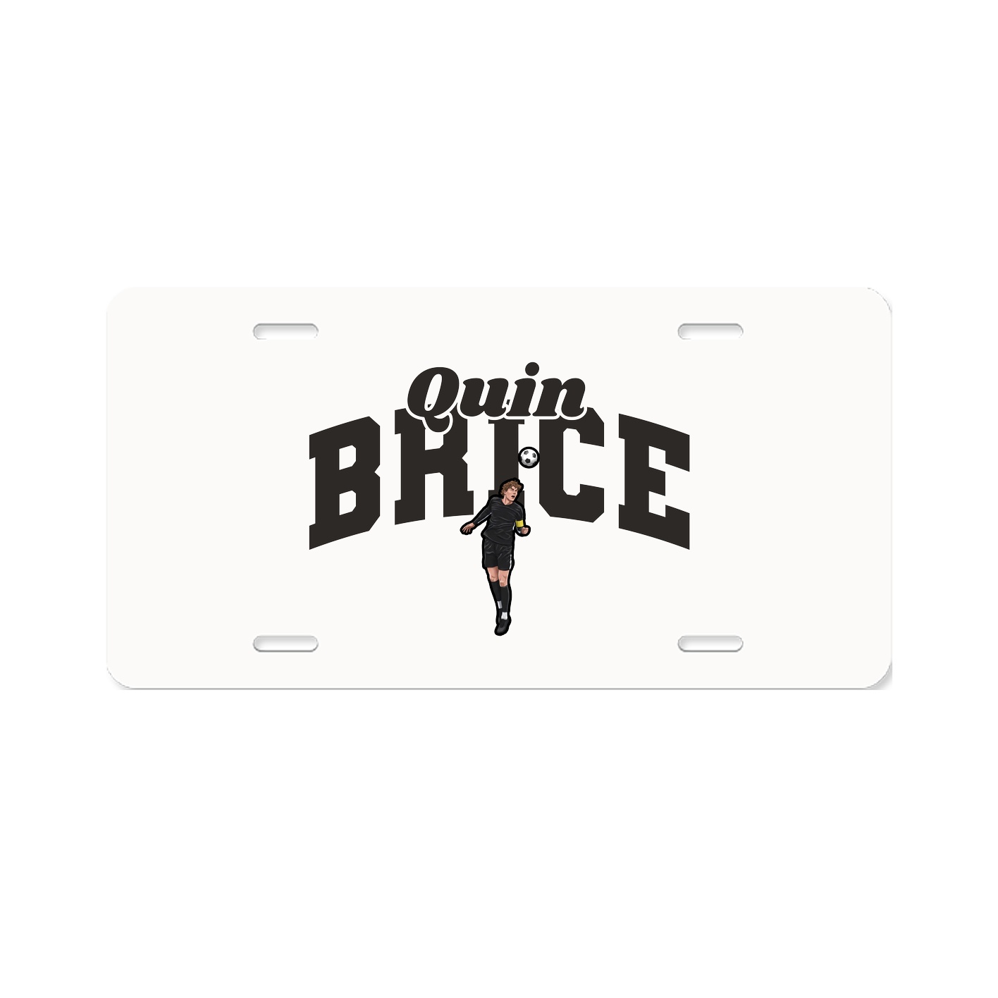 License Plate — Signature Arch in Classic