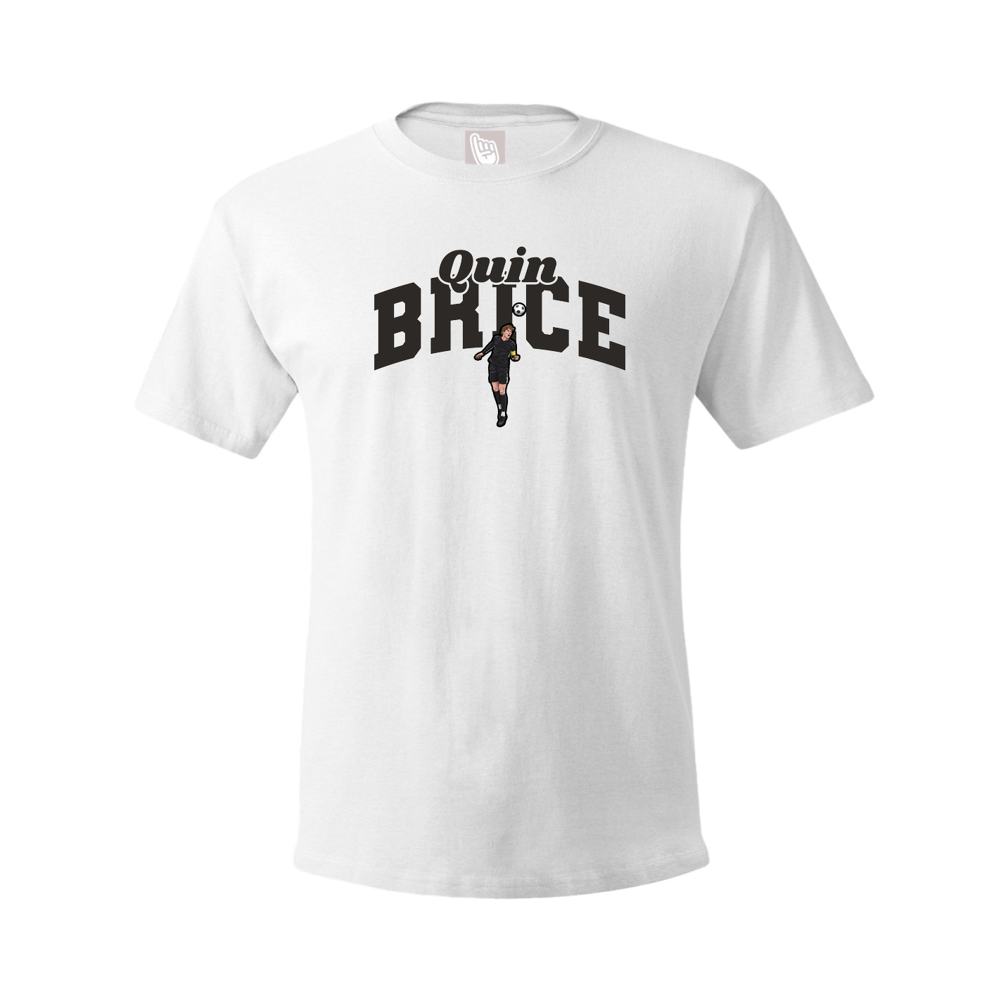 Youth Tee — Signature Arch in White