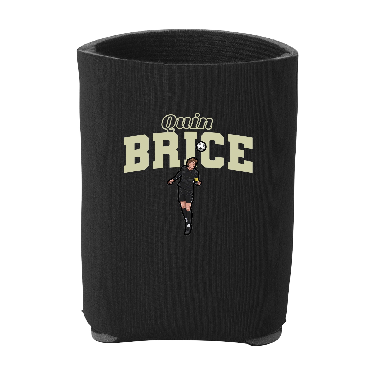 Can Holder — Name Arch in Black