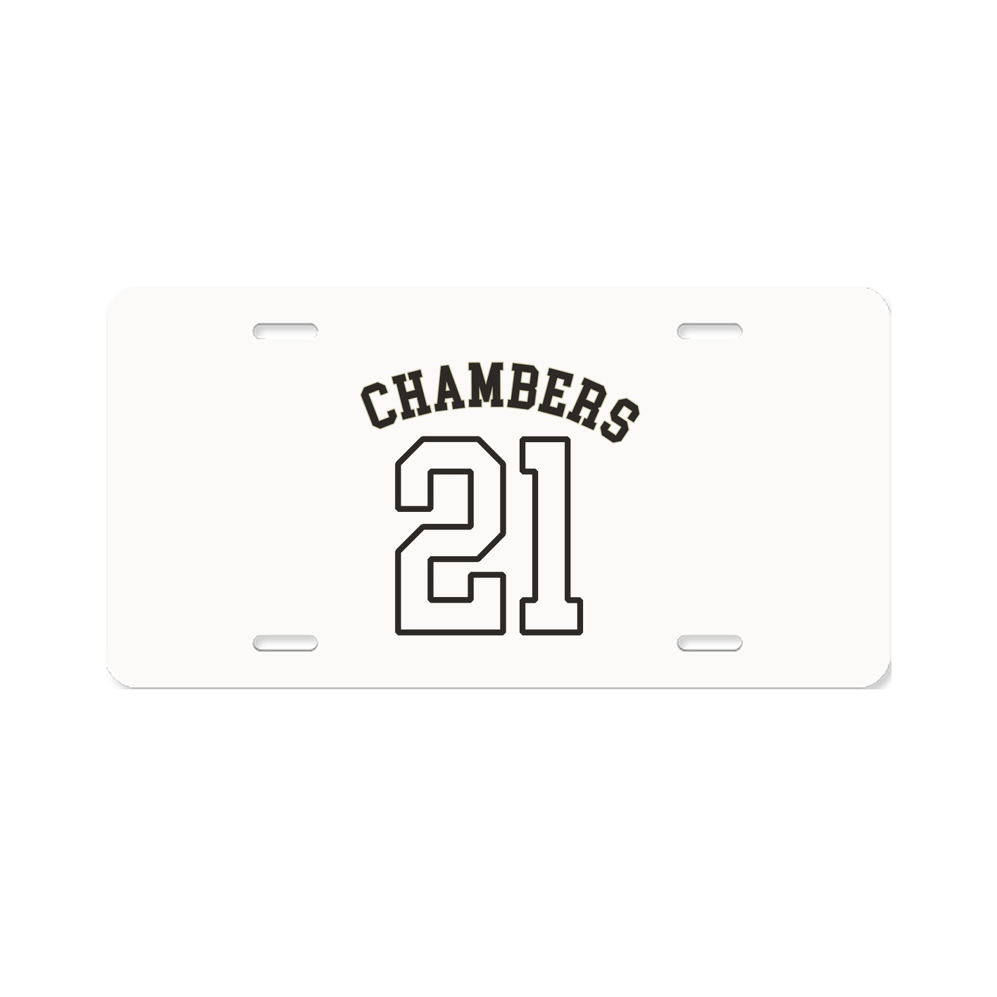 License Plate — Shirsey Arch in Classic