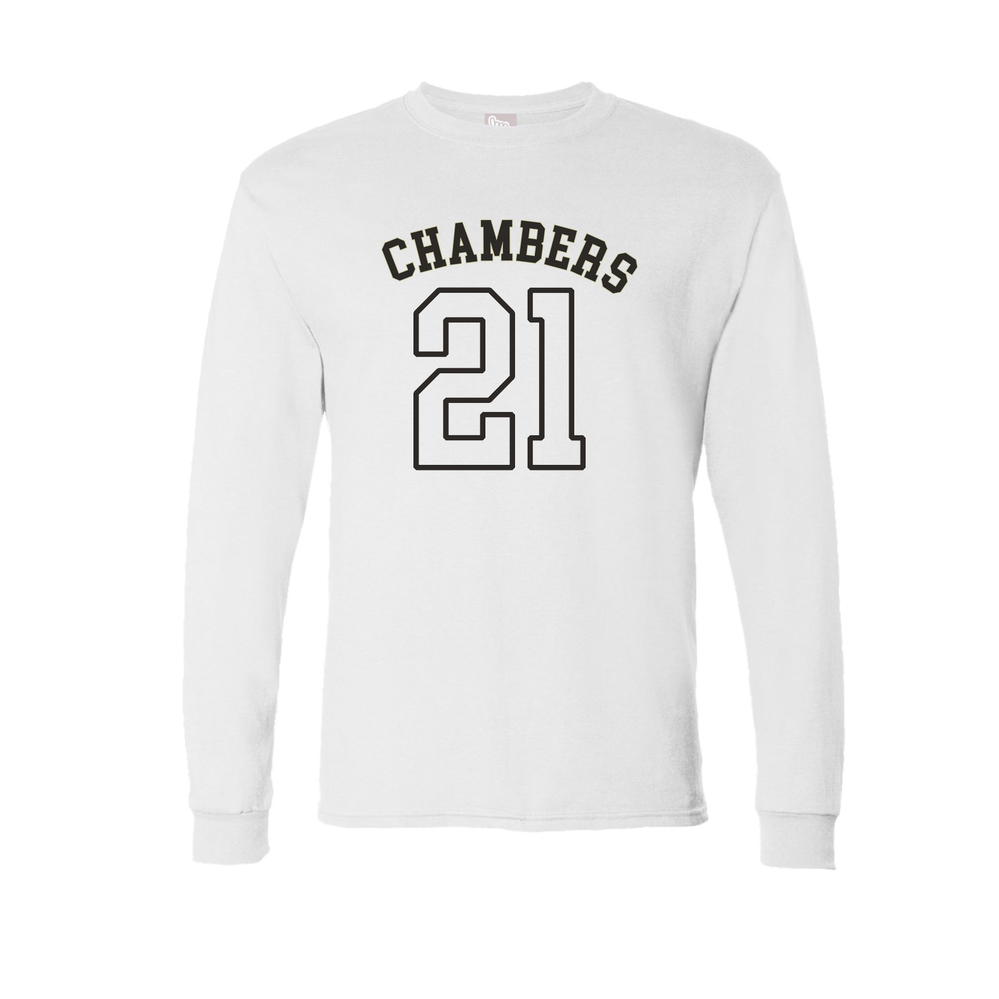 Long Sleeve Tee — Shirsey Arch in White