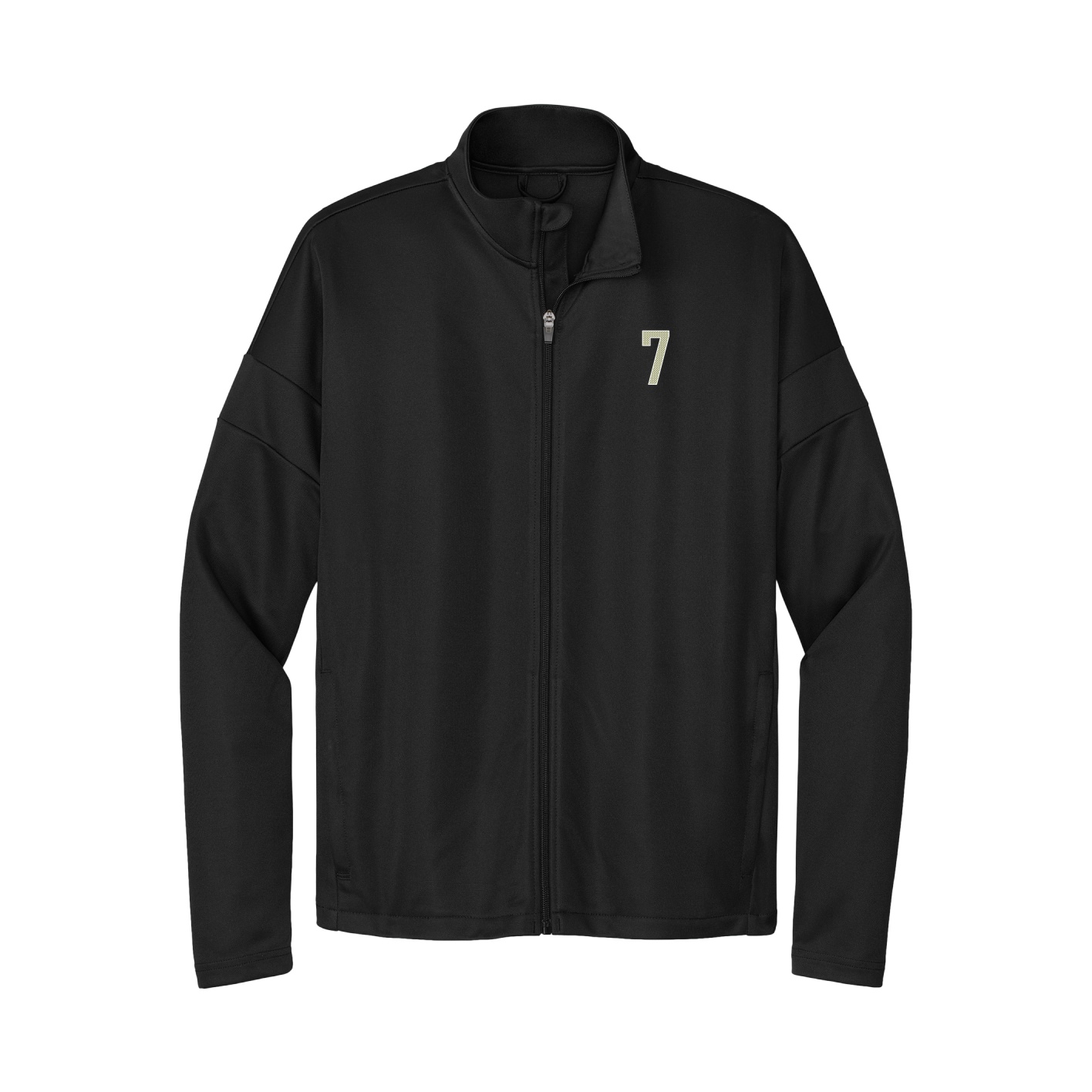Team Travel Full-Zip Jacket — Front Shirsy in Black