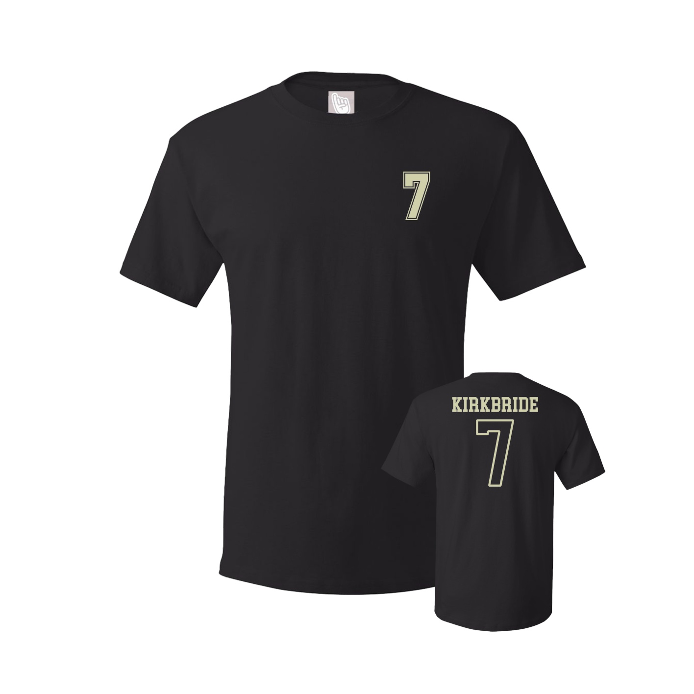 Youth Tee — Chest Back in Black