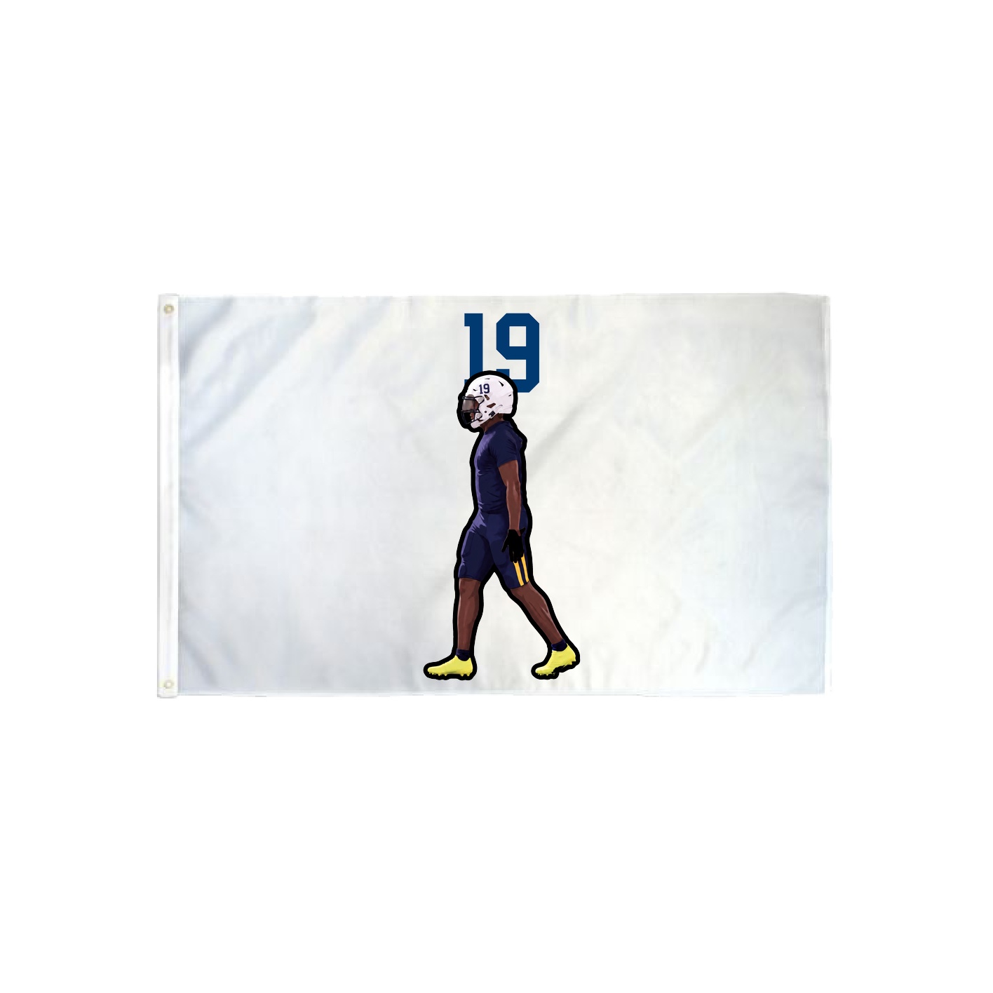 3x5 Flag — Number Top in Classic