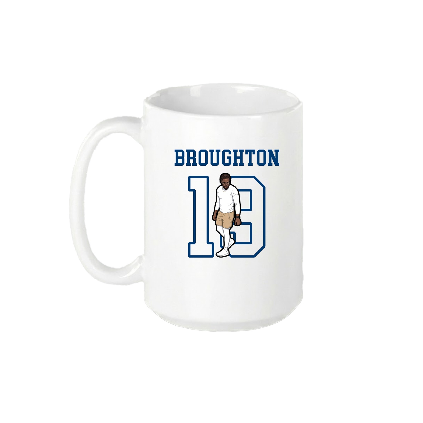15oz Coffee Mug — Shirsey in White