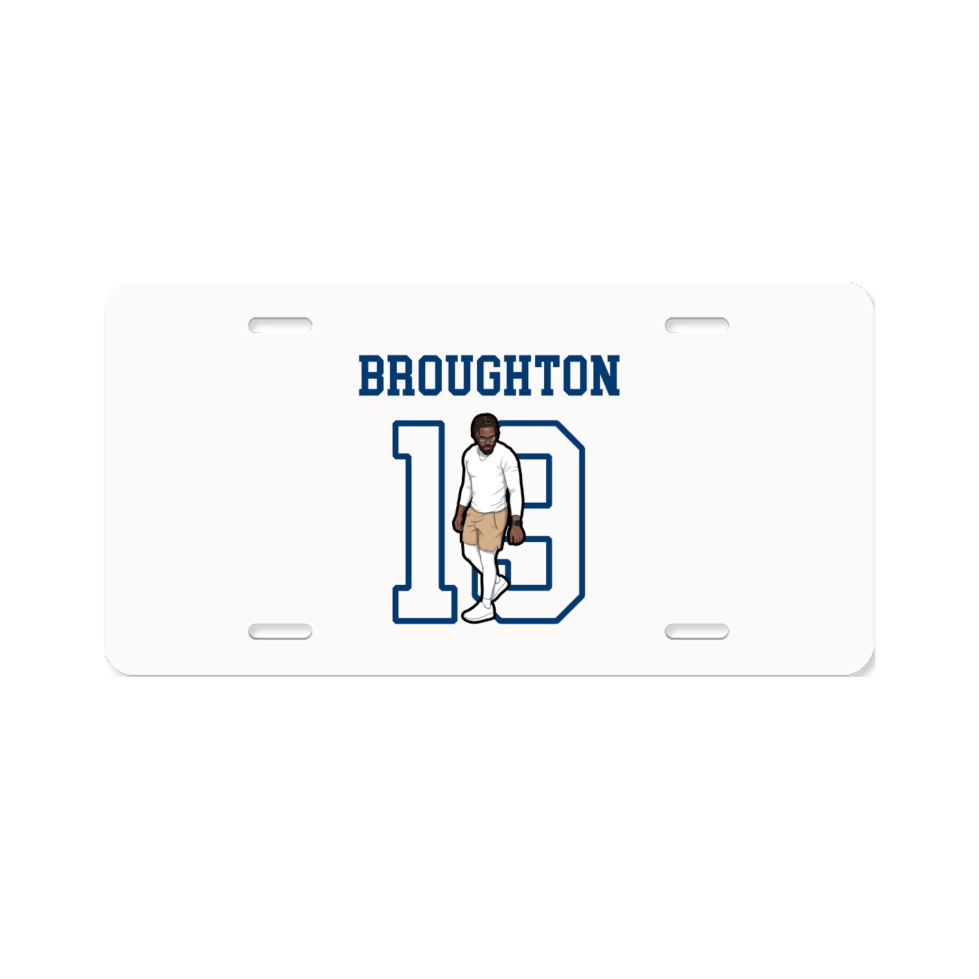 License Plate — Shirsey in Classic