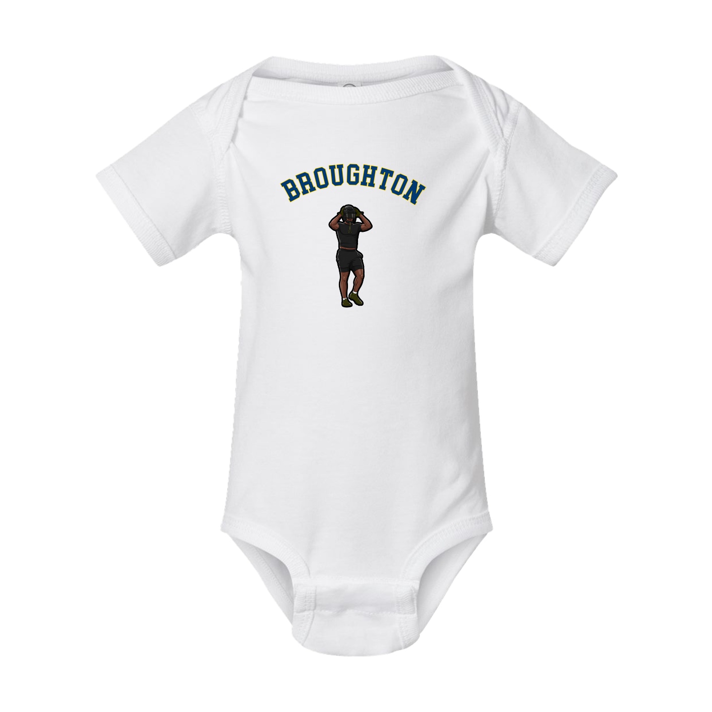 Baby Onesie — Shirsey Arch in White