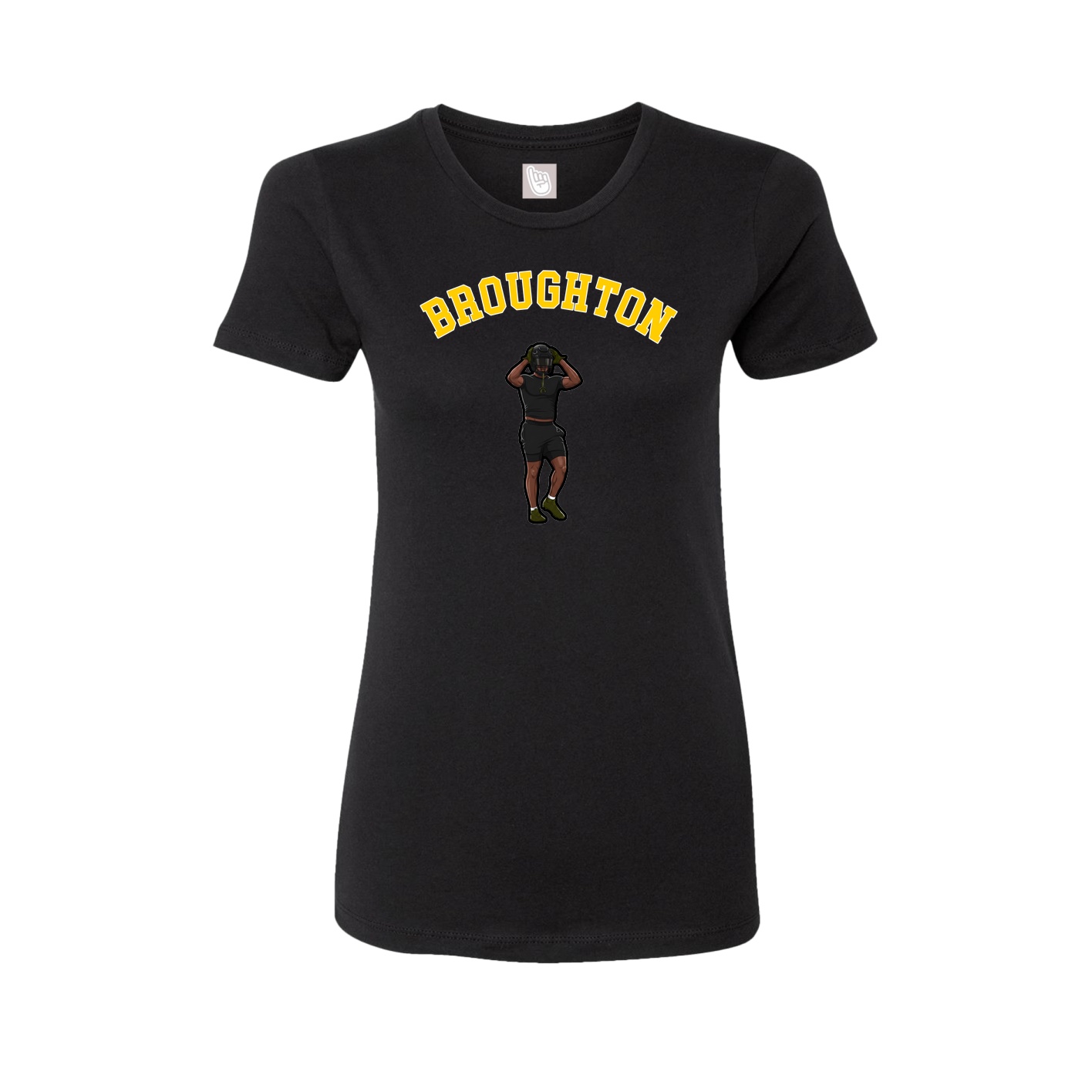 Womens Tee — Shirsey Arch in Black