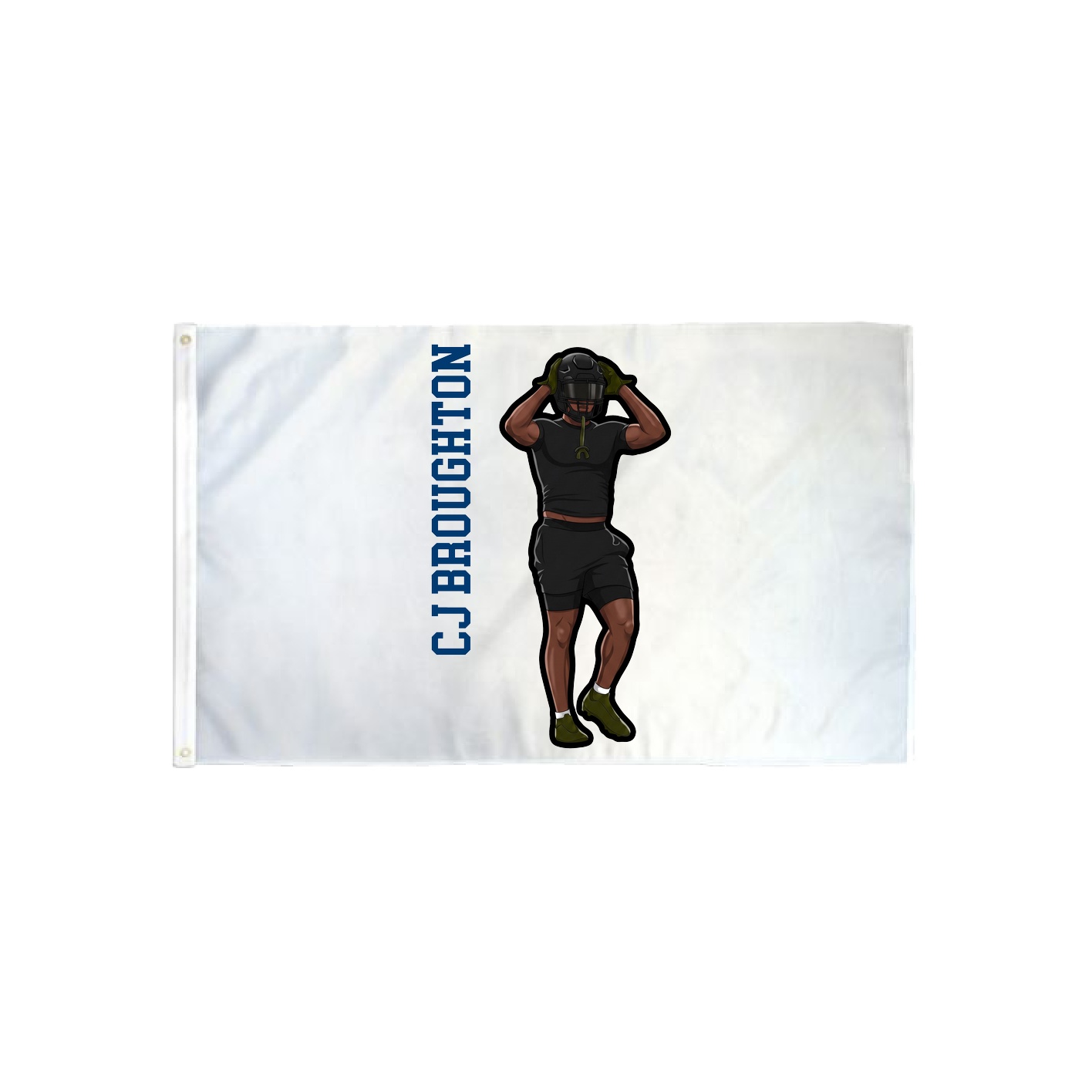 3x5 Flag — Name Vertical in Classic