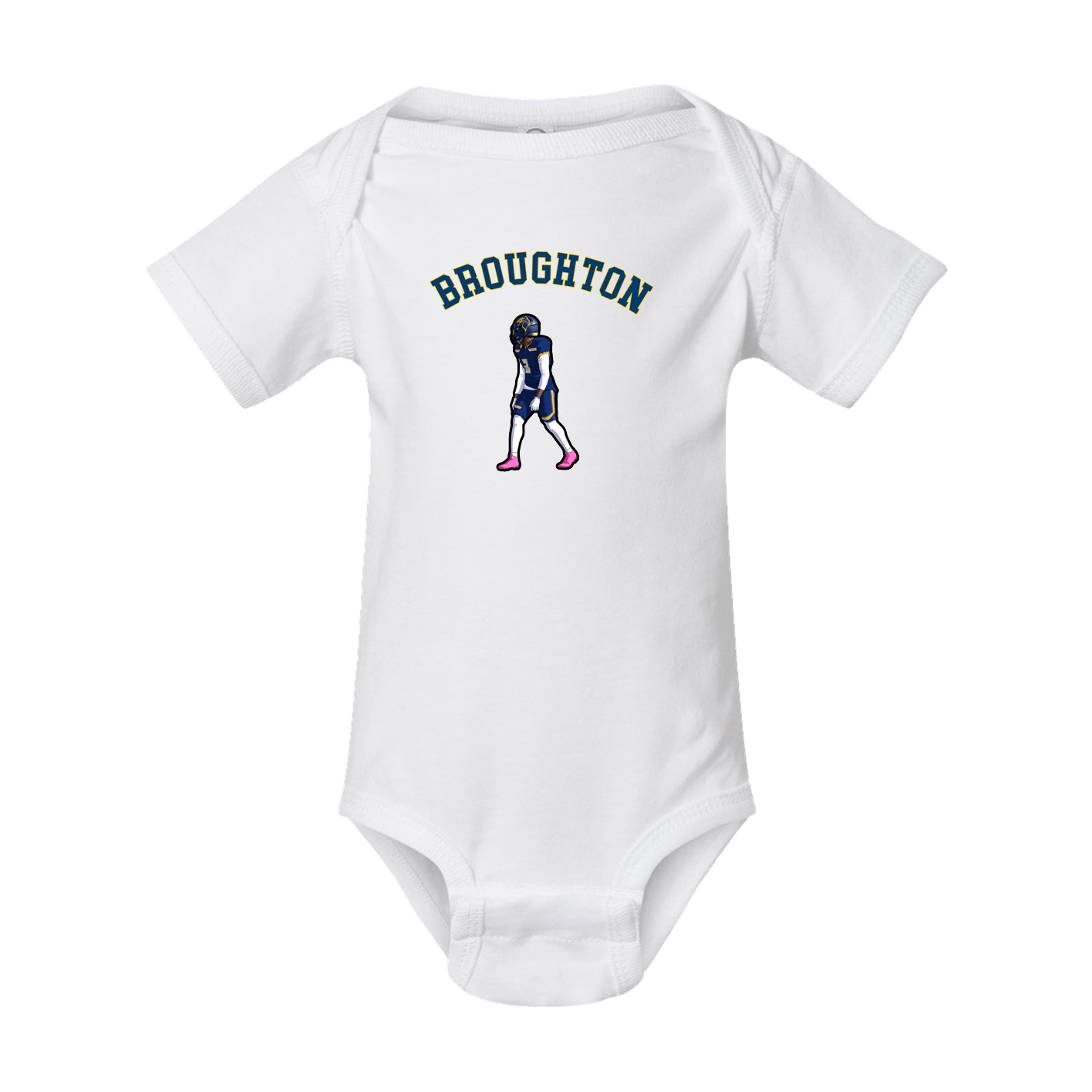 Baby Onesie — Shirsey Arch in White