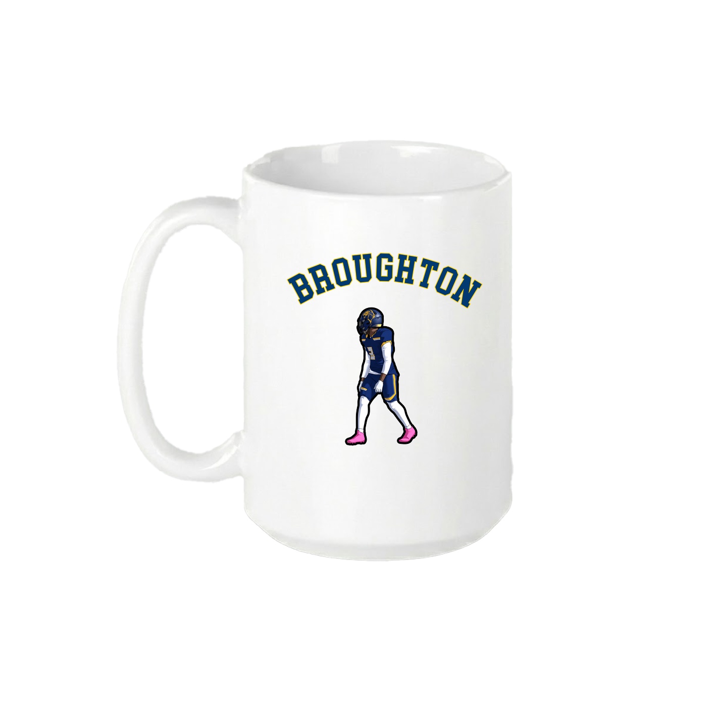15oz Coffee Mug — Shirsey Arch in White