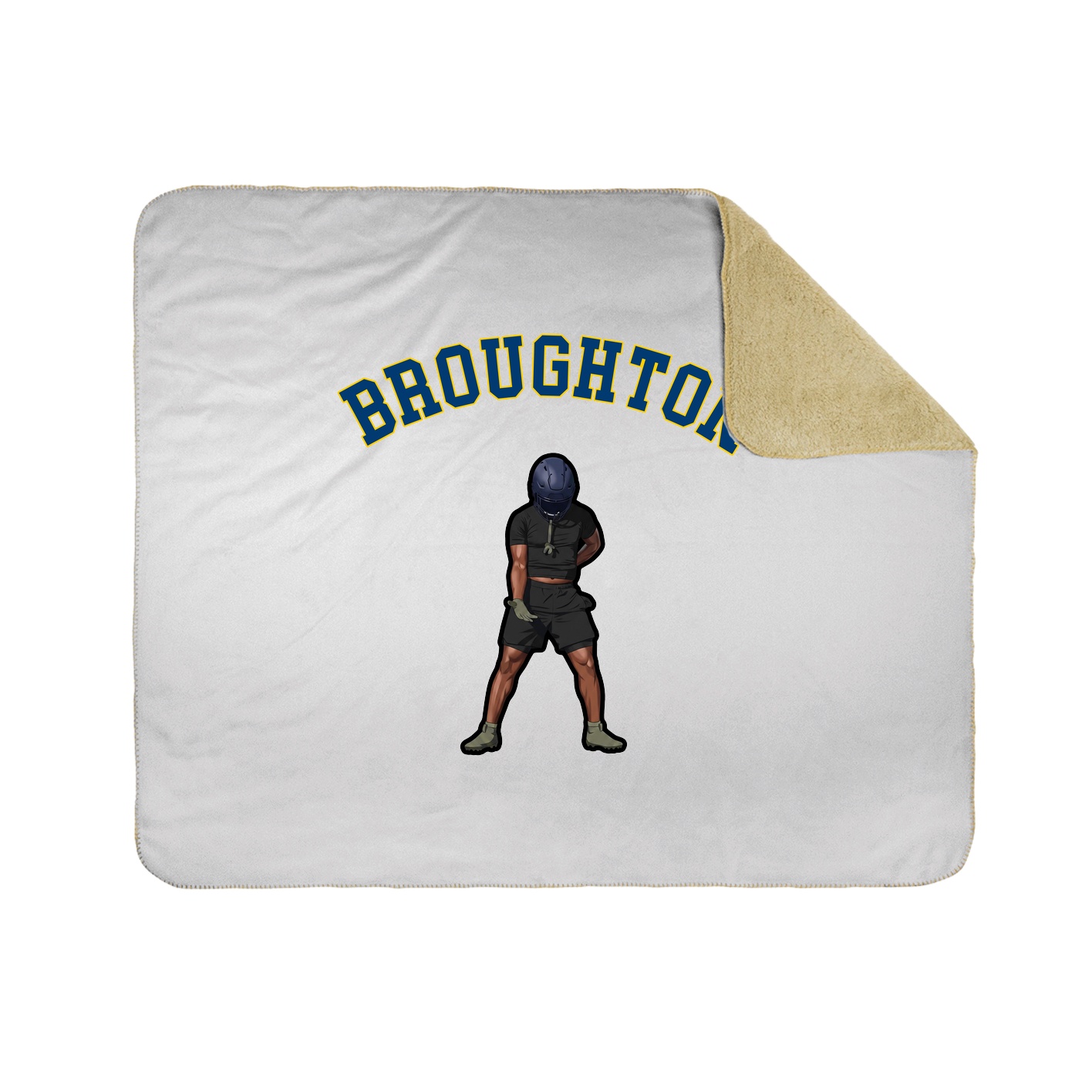 Throw Blanket — Shirsey Arch in White