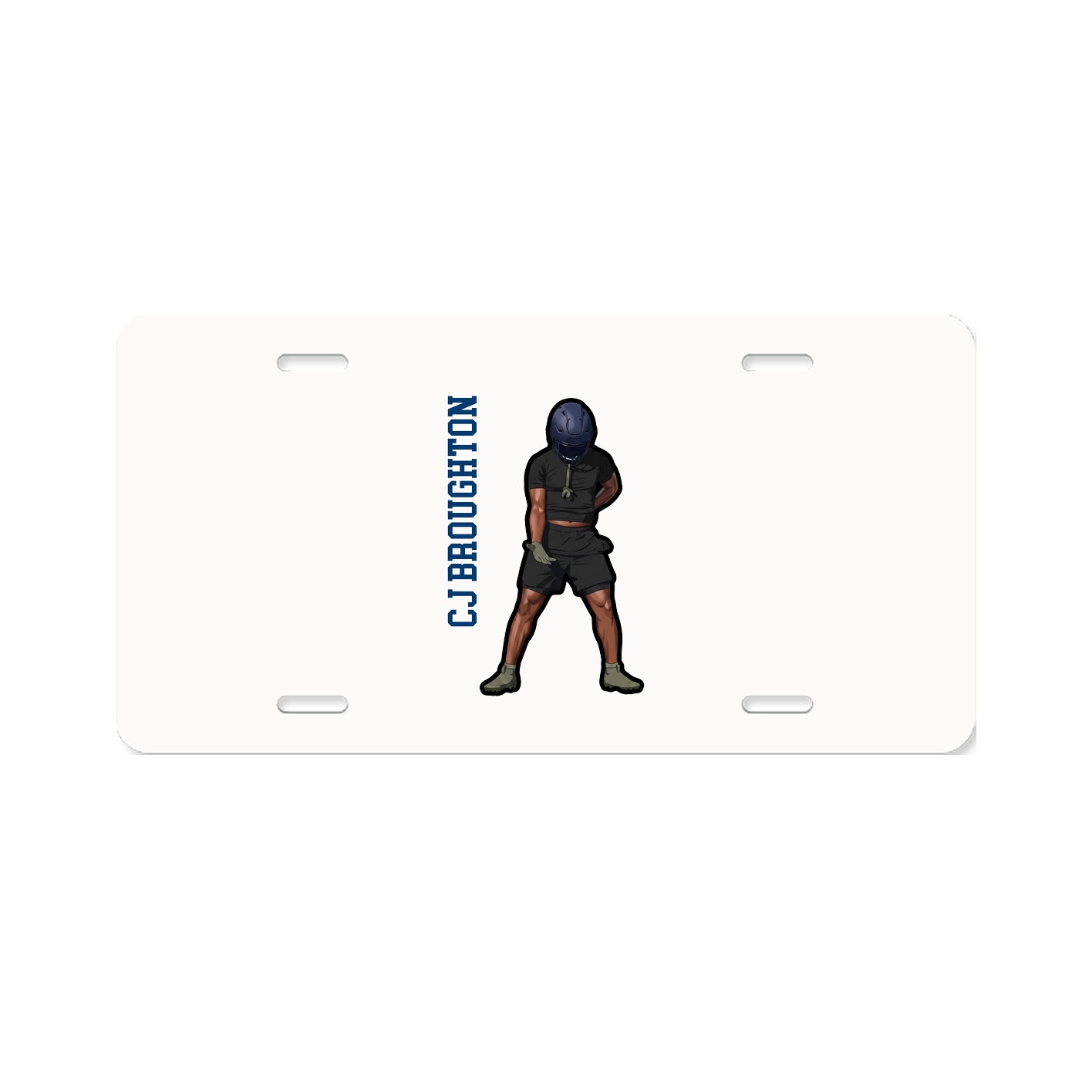 Aluminum License Plate