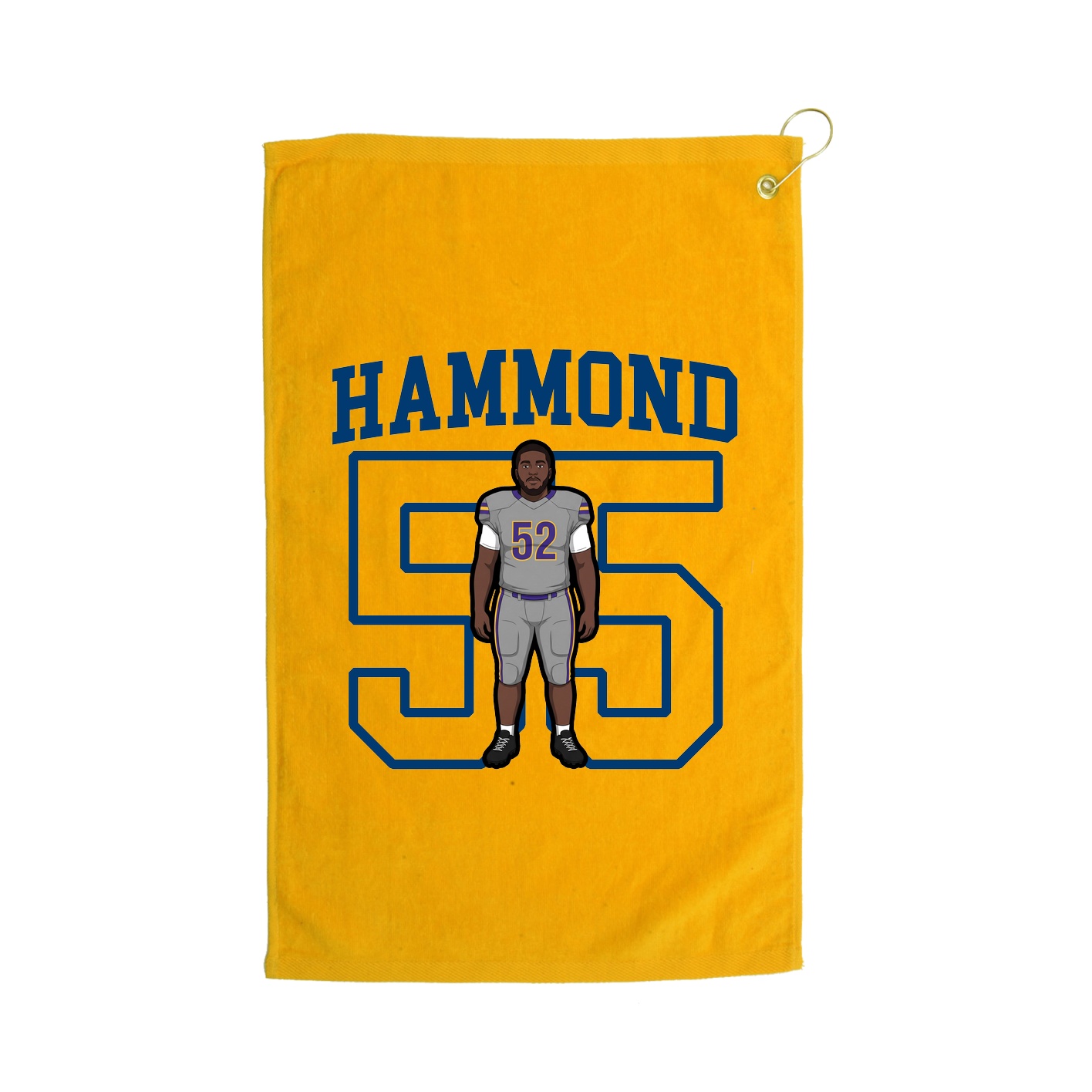 Golf Towel — Shirsey in Gold