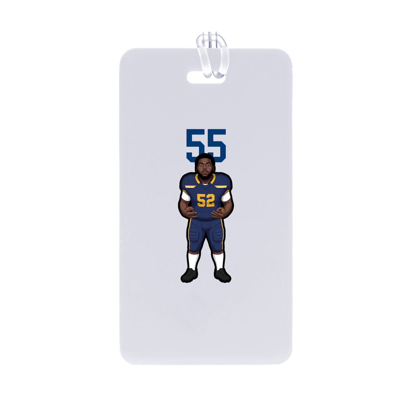 Bag Tag — Number Top in Classic