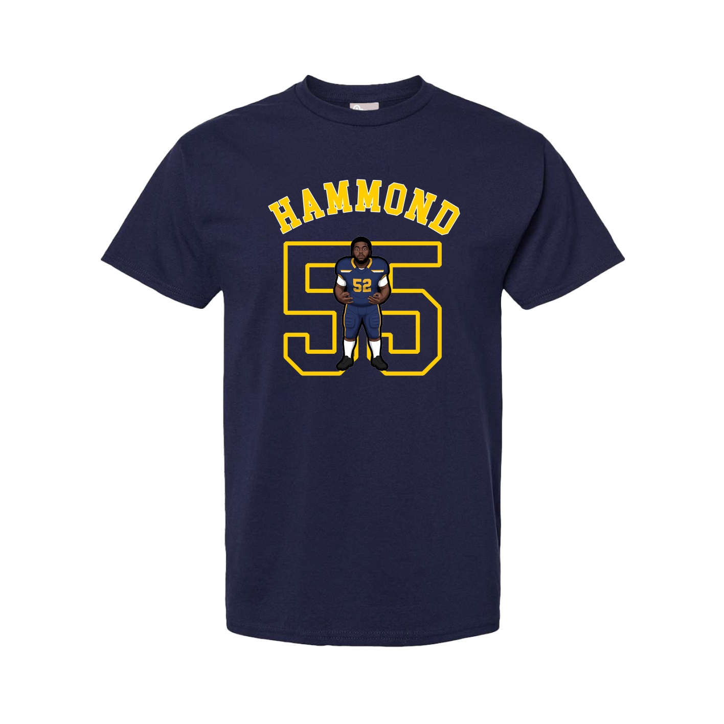 Youth Tee — Shirsey Arch in Navy