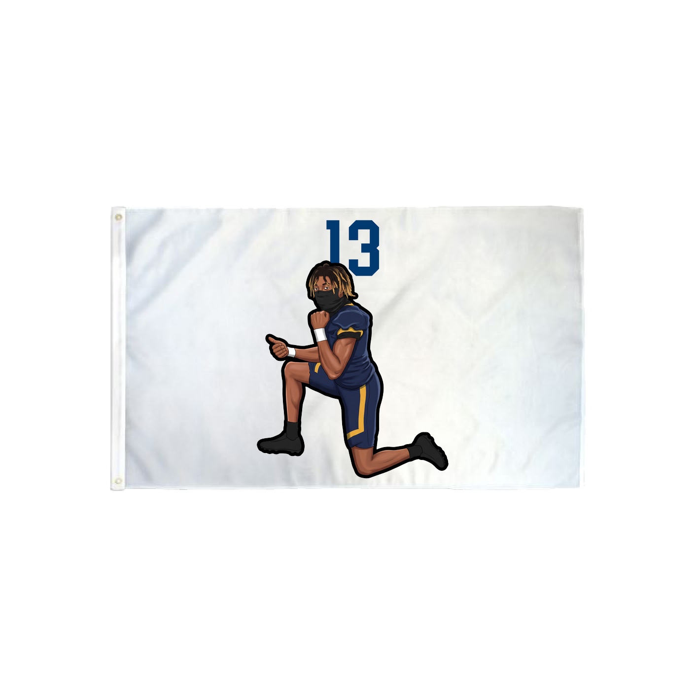 3x5 Flag — Number Top in Classic