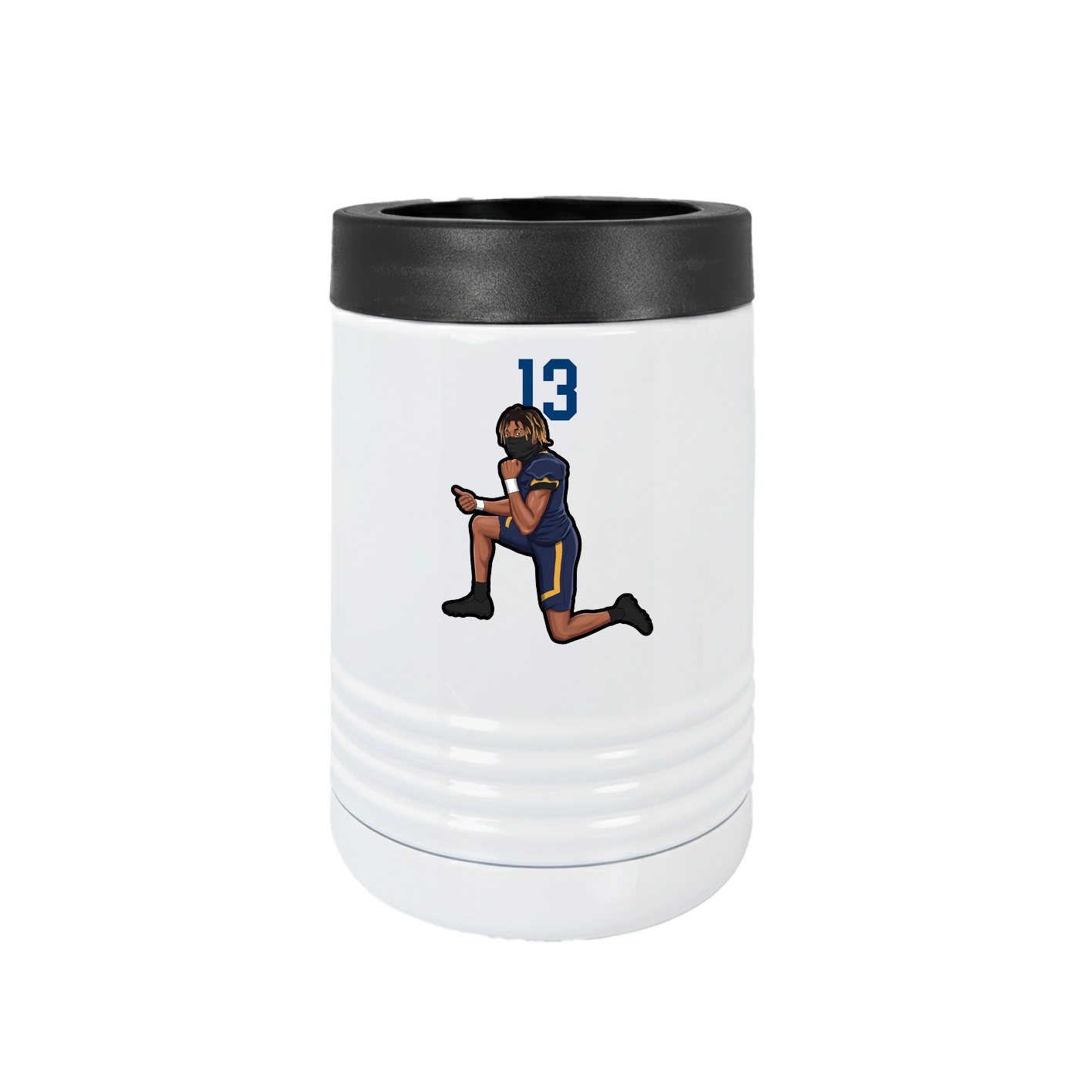 Beverage Holder — Number Top in White