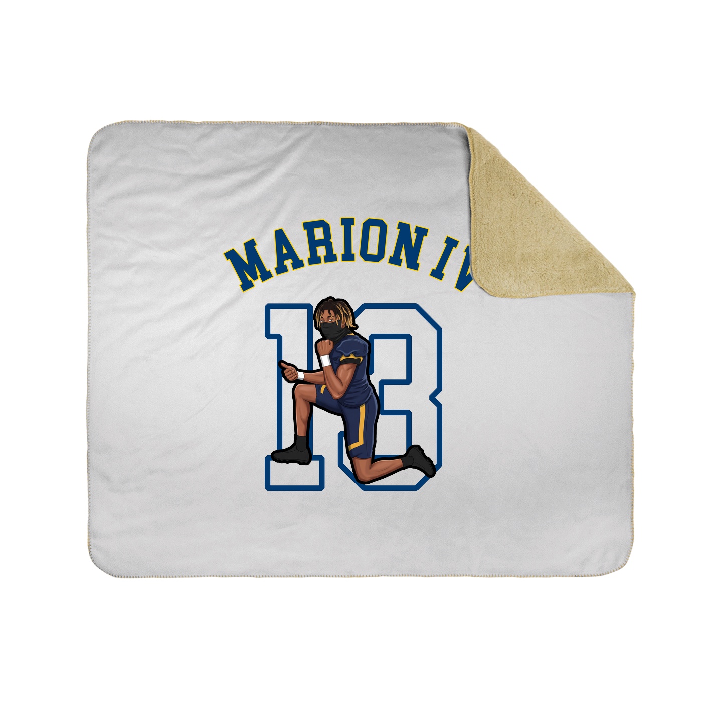 Throw Blanket — Shirsey Arch in White