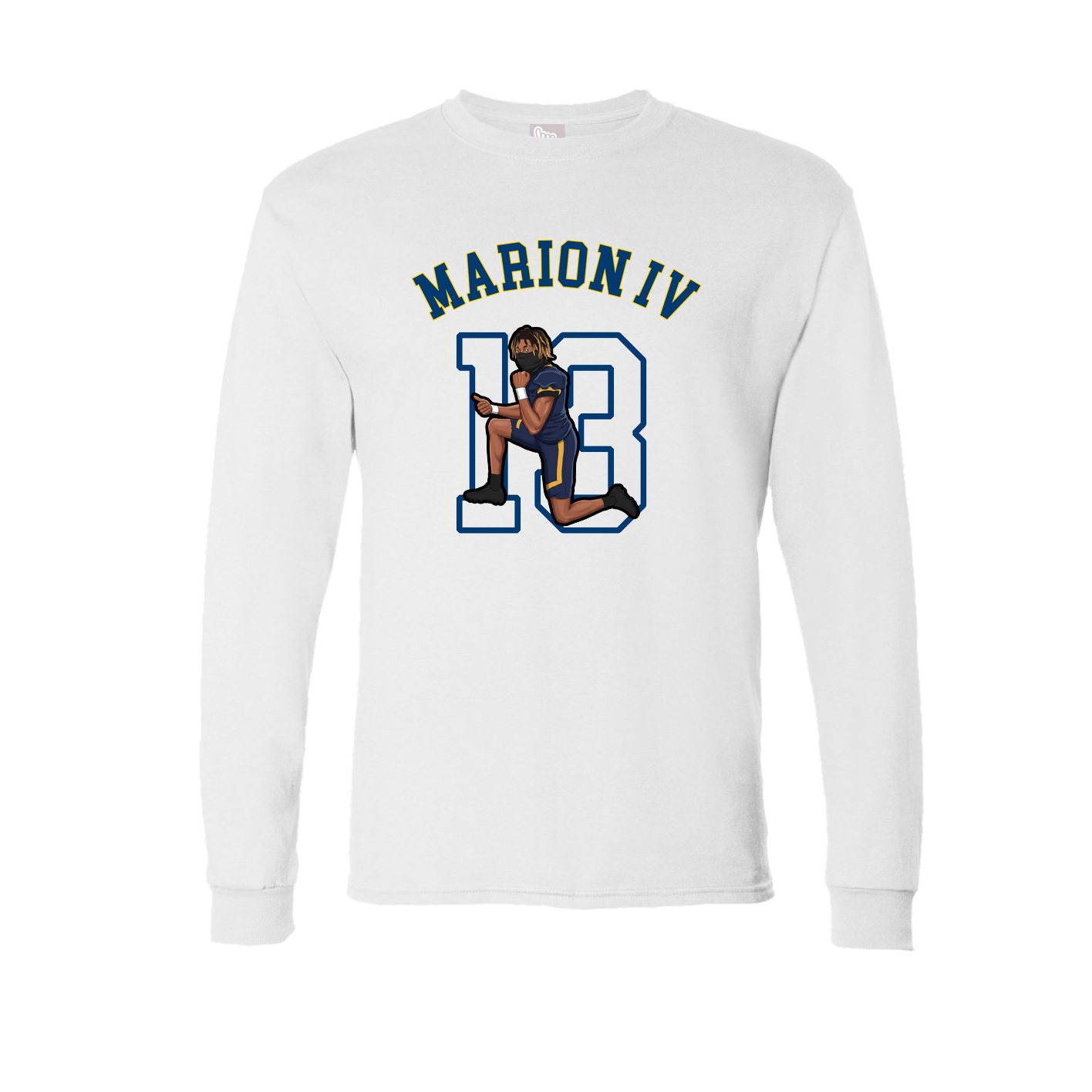 Long Sleeve Tee — Shirsey Arch in White