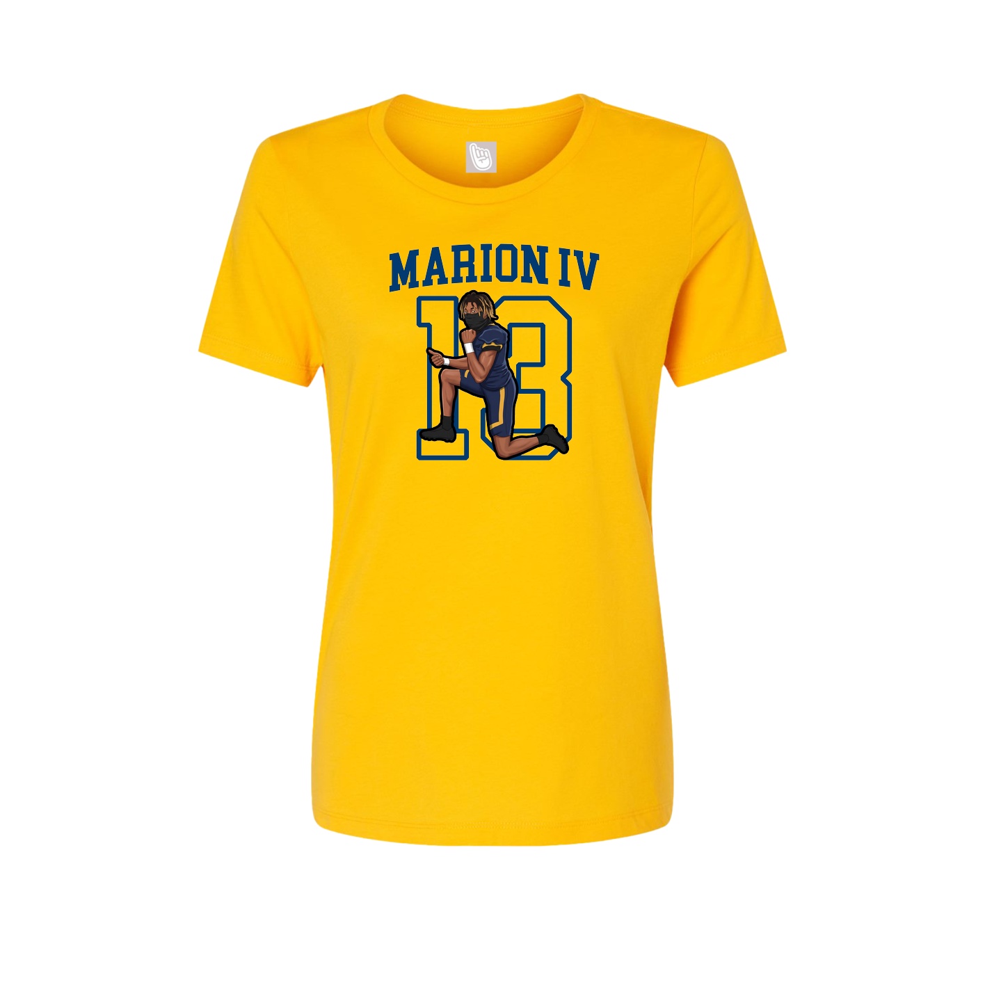 Fitted Women's Tee — Shirsey in Gold