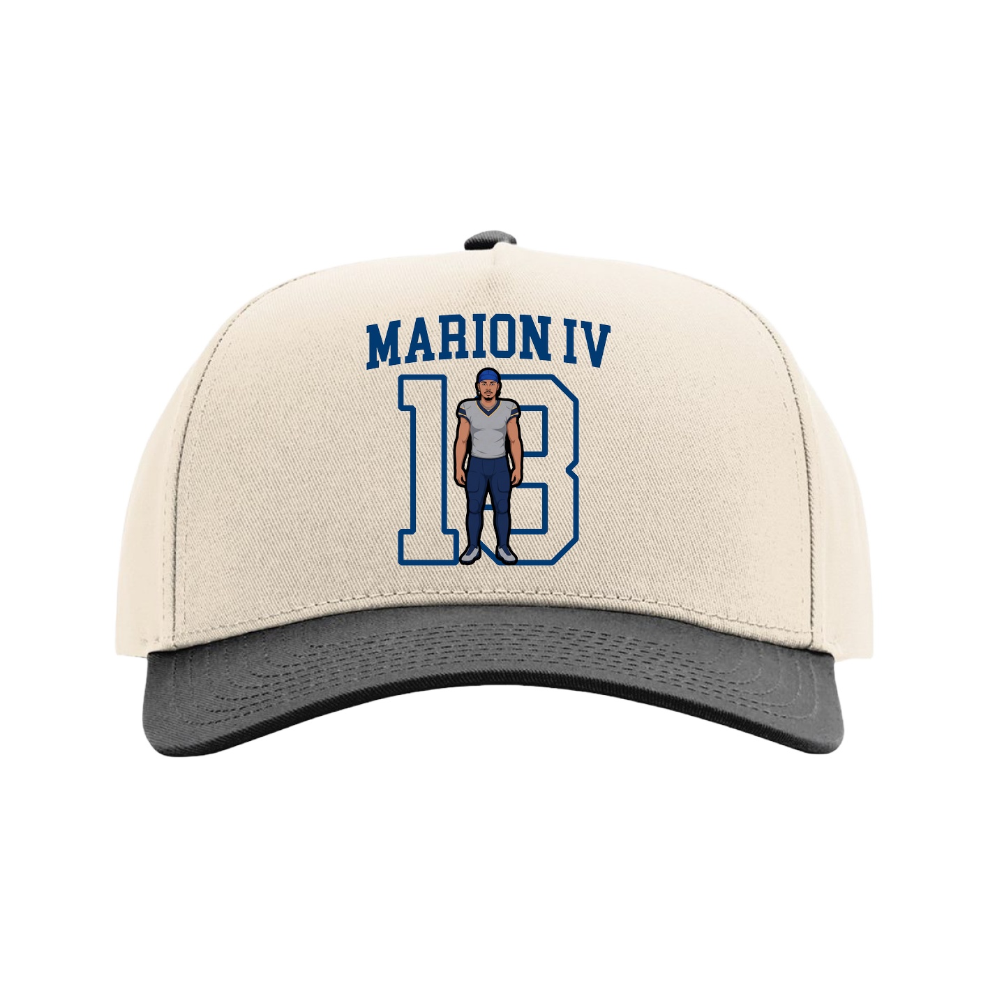Full Fabric Five-Panel Champ Cap