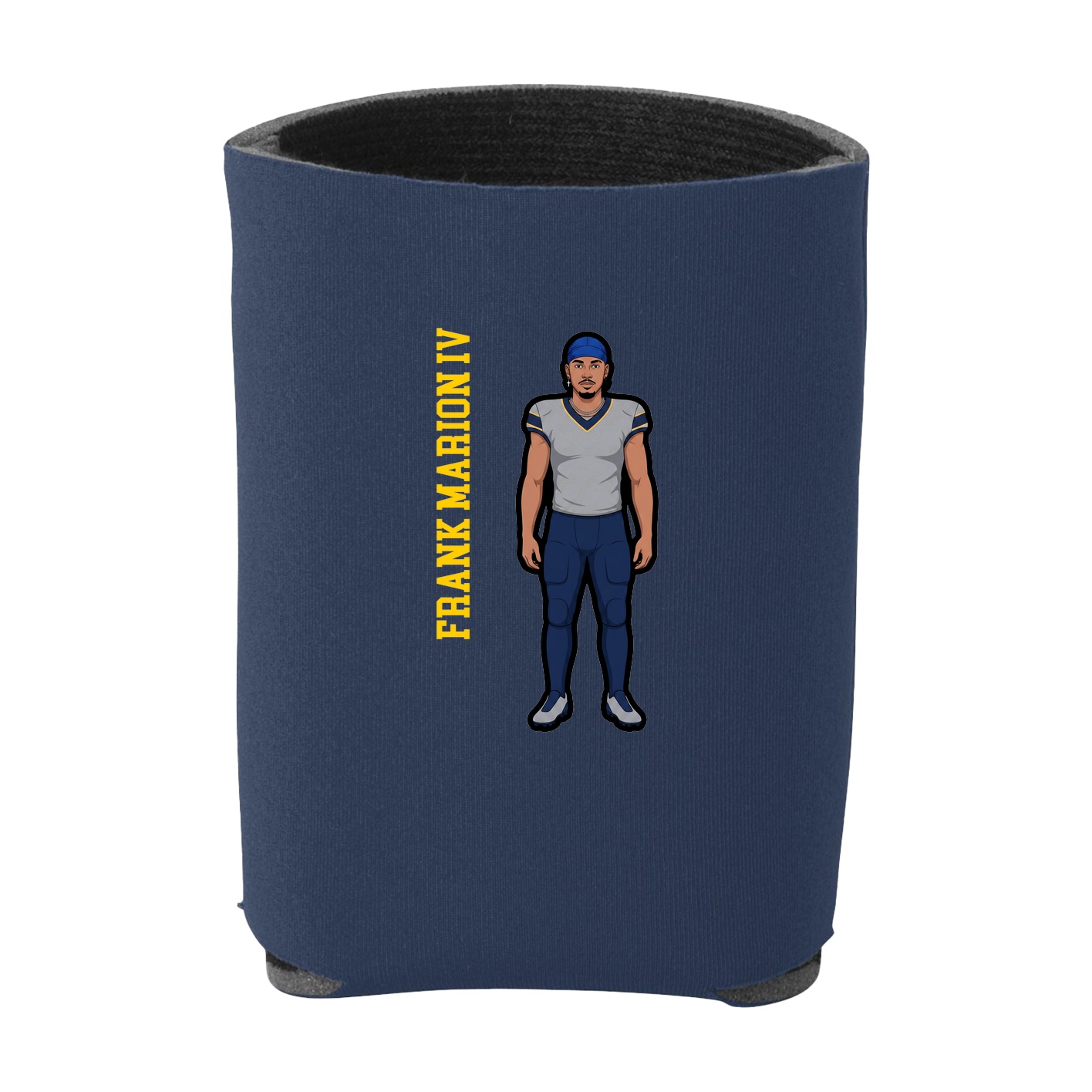 Can Holder — Name Vertical in Navy