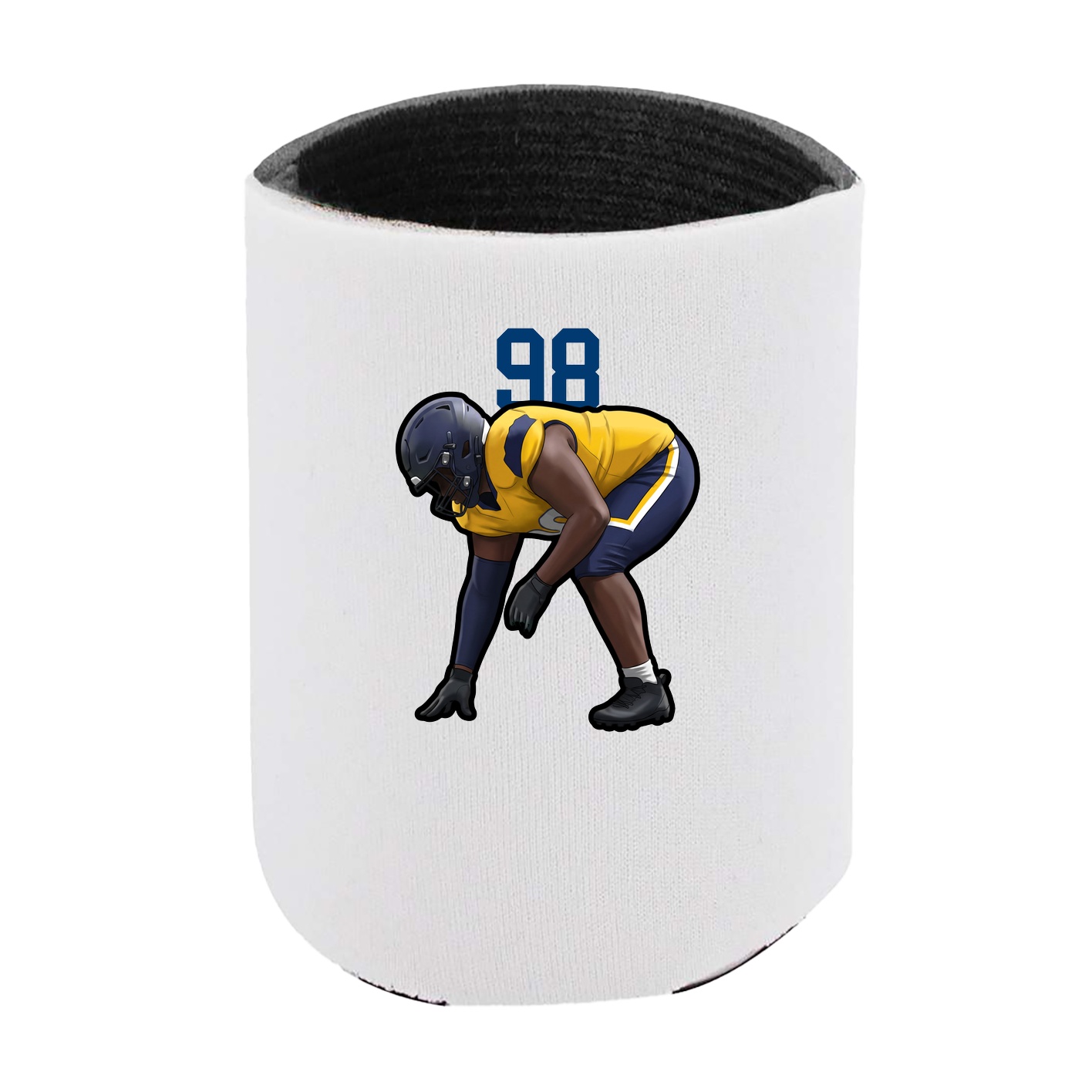 Can Holder — Number Top in White