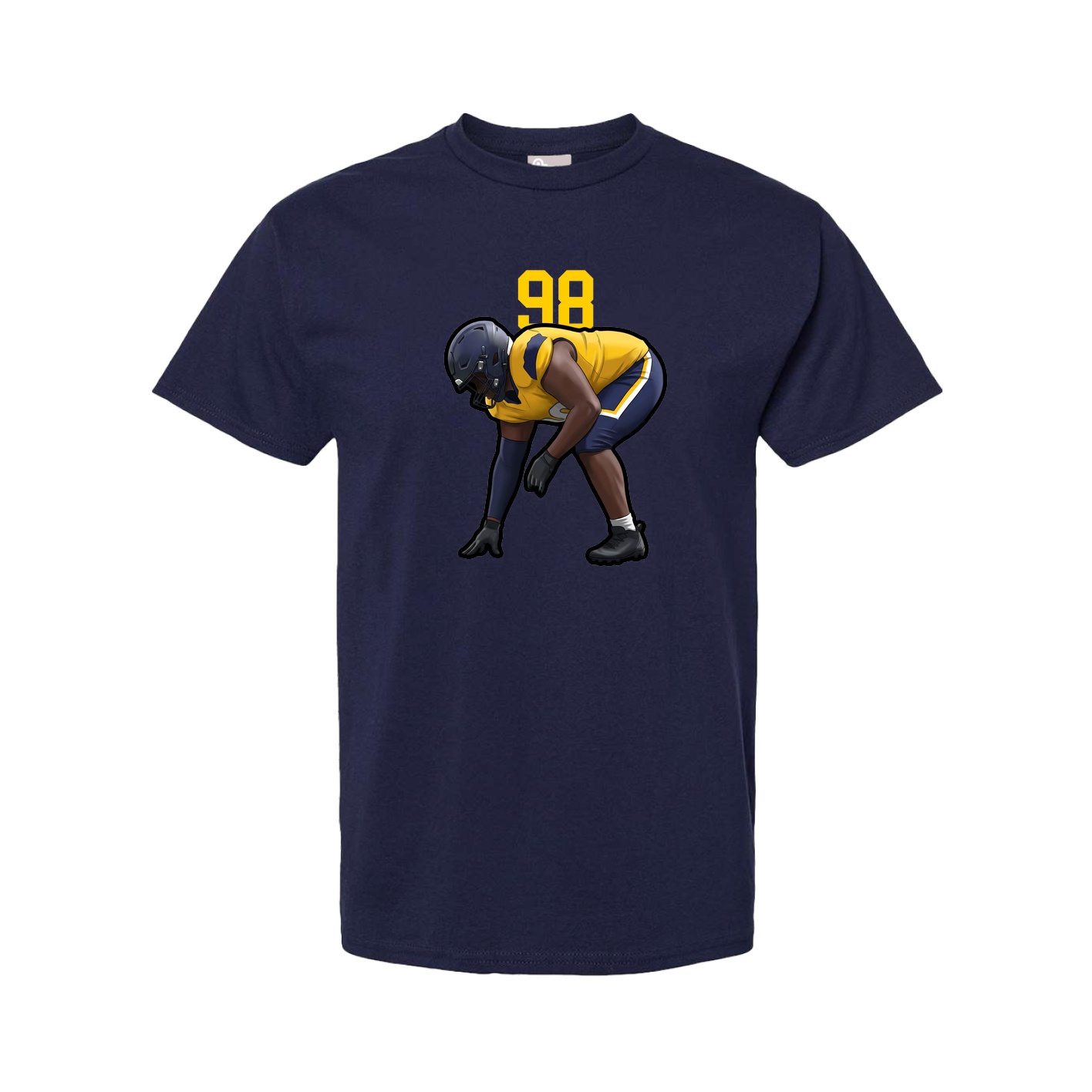Tee — Number Top in Navy