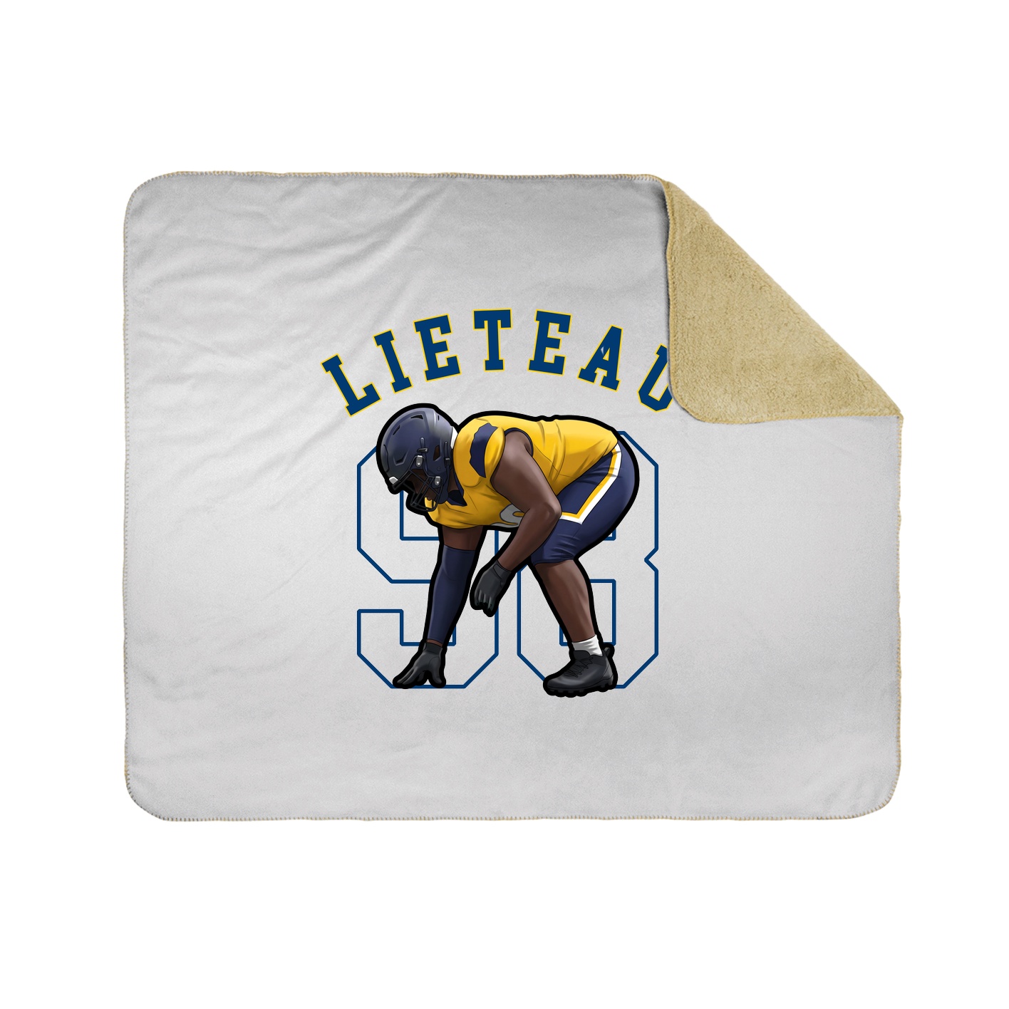 Throw Blanket — Shirsey Arch in White
