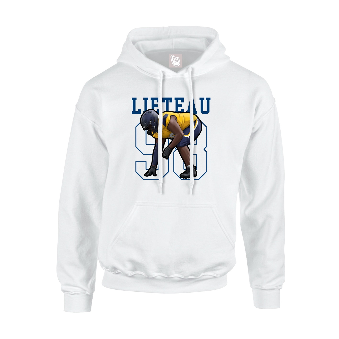 Youth Hoodie — Shirsey in White