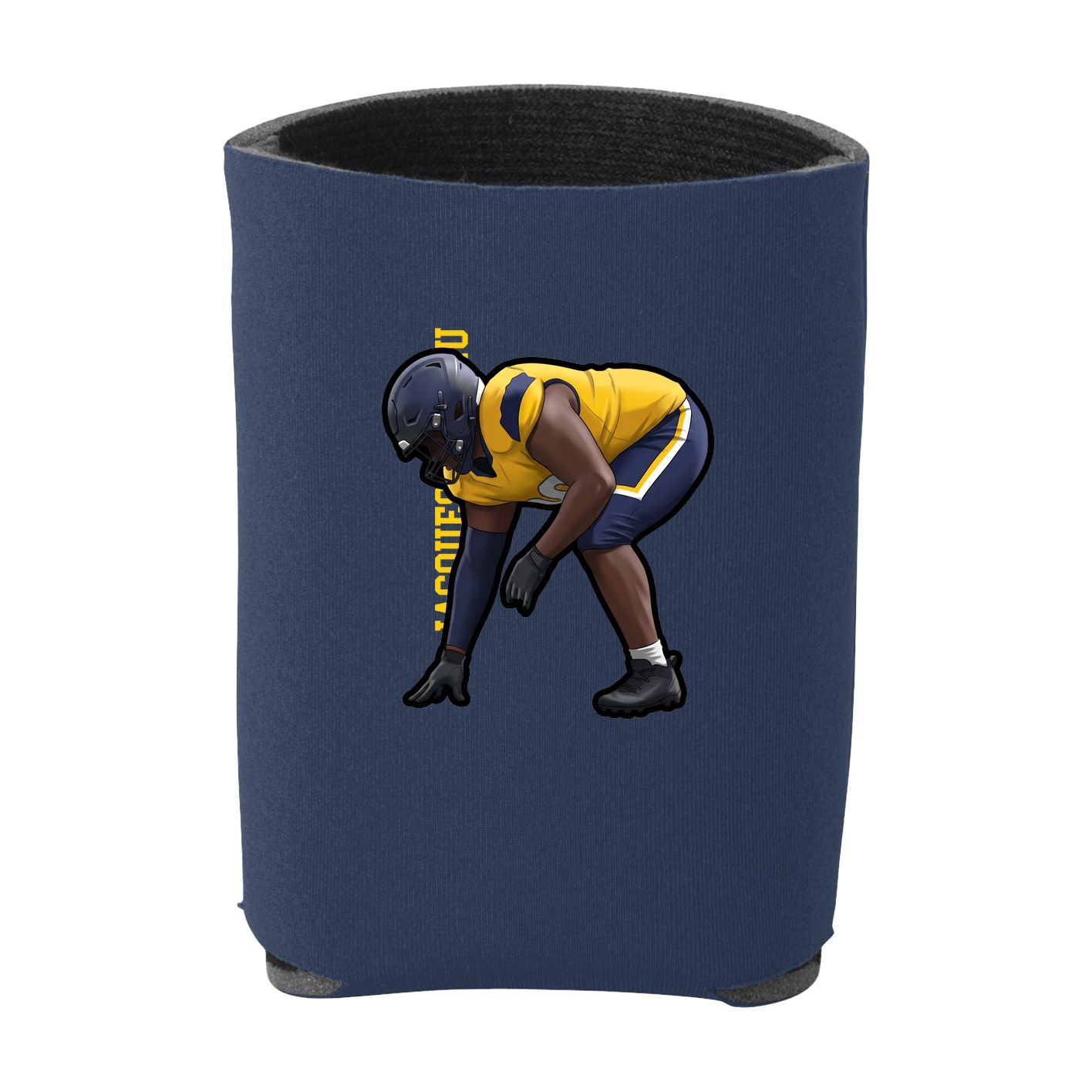 Can Holder — Name Vertical in Navy